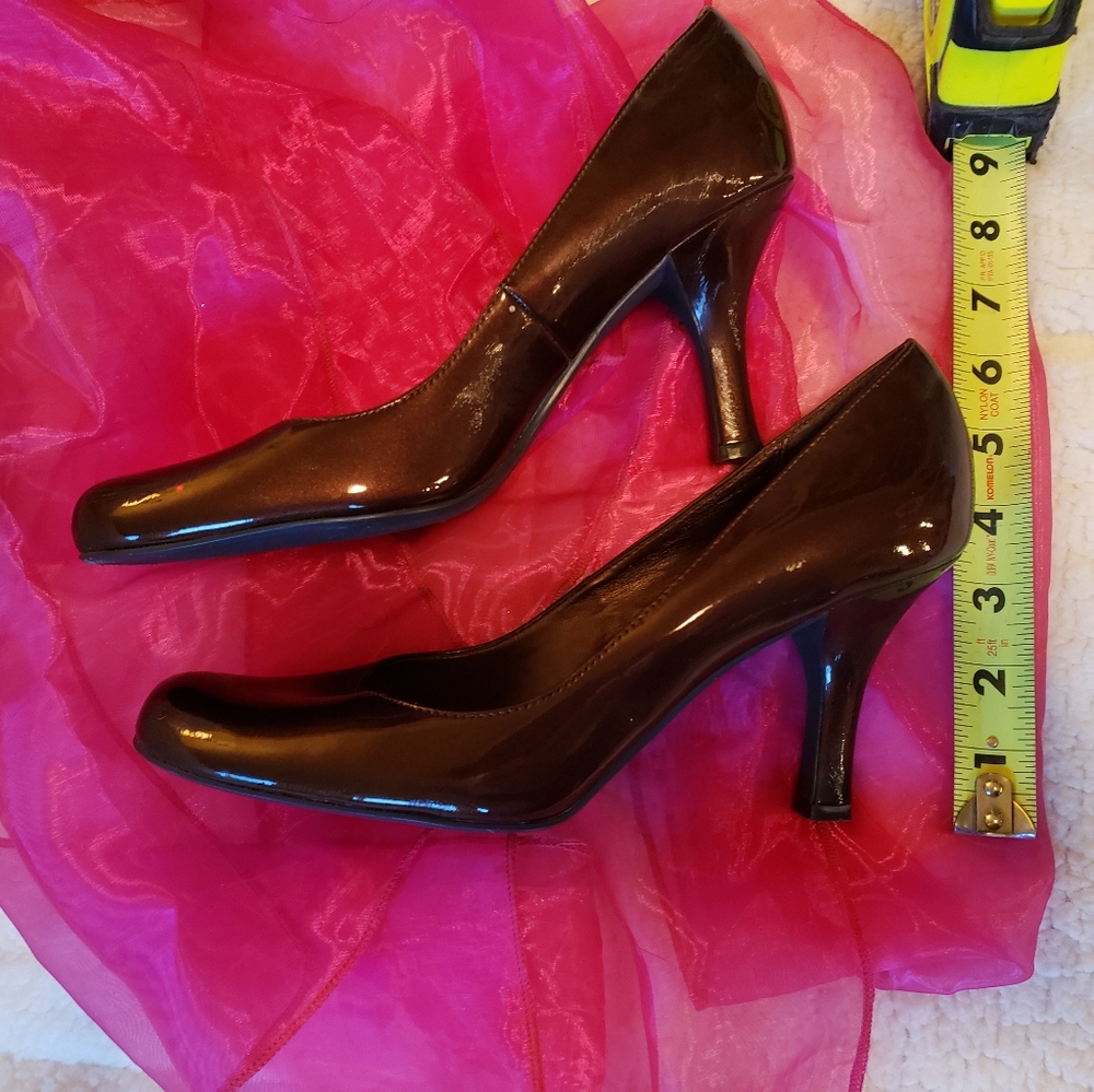 Style & CO Brown Patent Leather